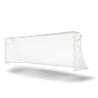 Socketed Football Goal 7.32x2.44 P-model net strip crossing attached
