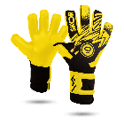 Saint Yellow Negative goalkeeping gloves - size 9